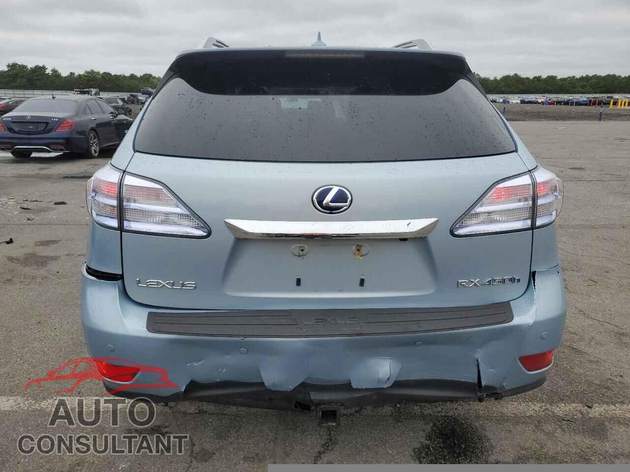 LEXUS RX450 2010 - JTJBC1BA8A2019992