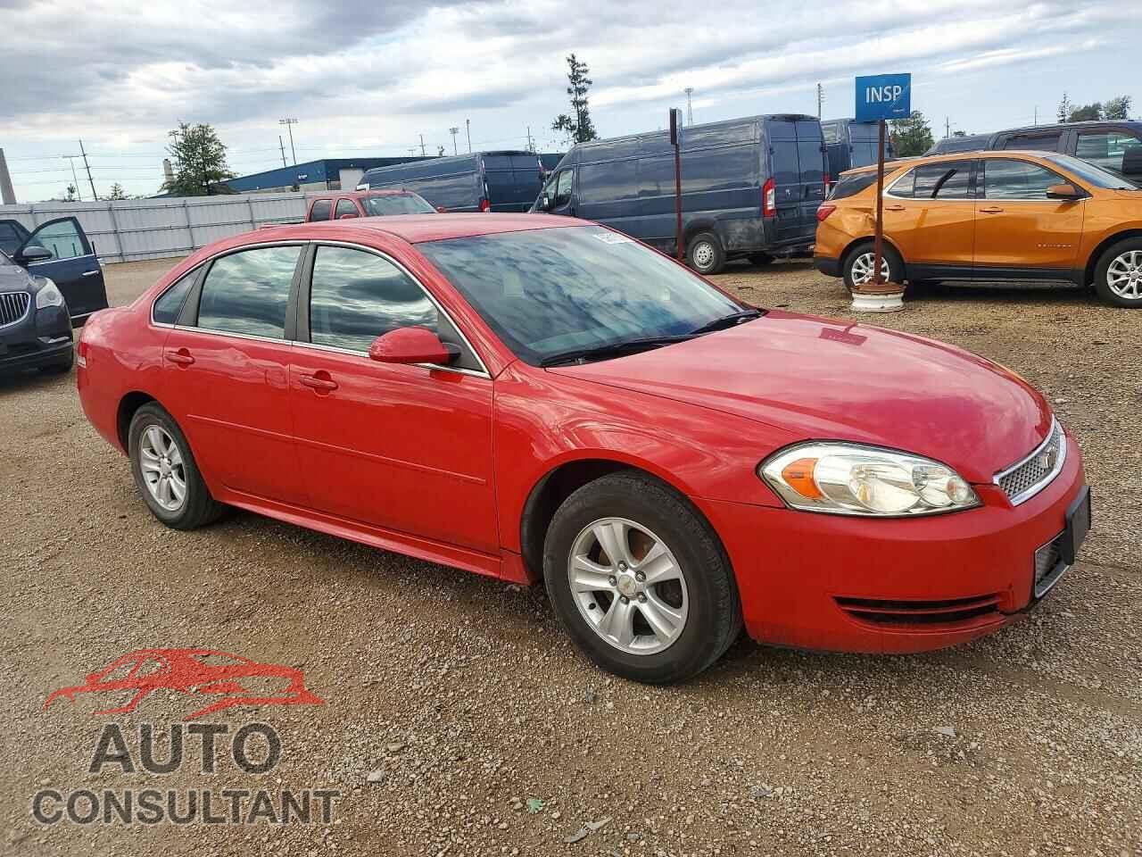 CHEVROLET IMPALA 2012 - 2G1WF5E3XC1155682