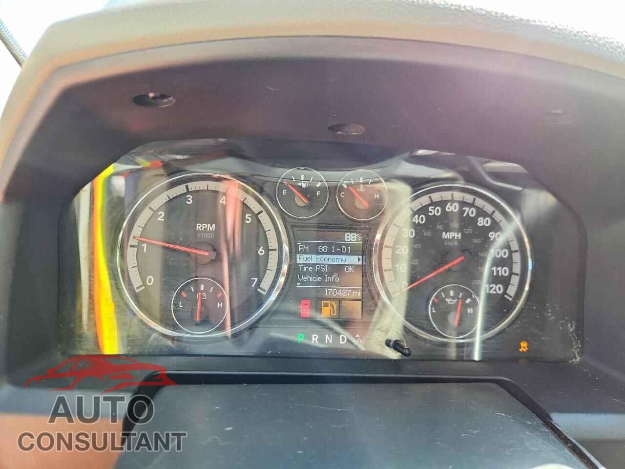 DODGE RAM 1500 2012 - 1C6RD7KT6CS310617