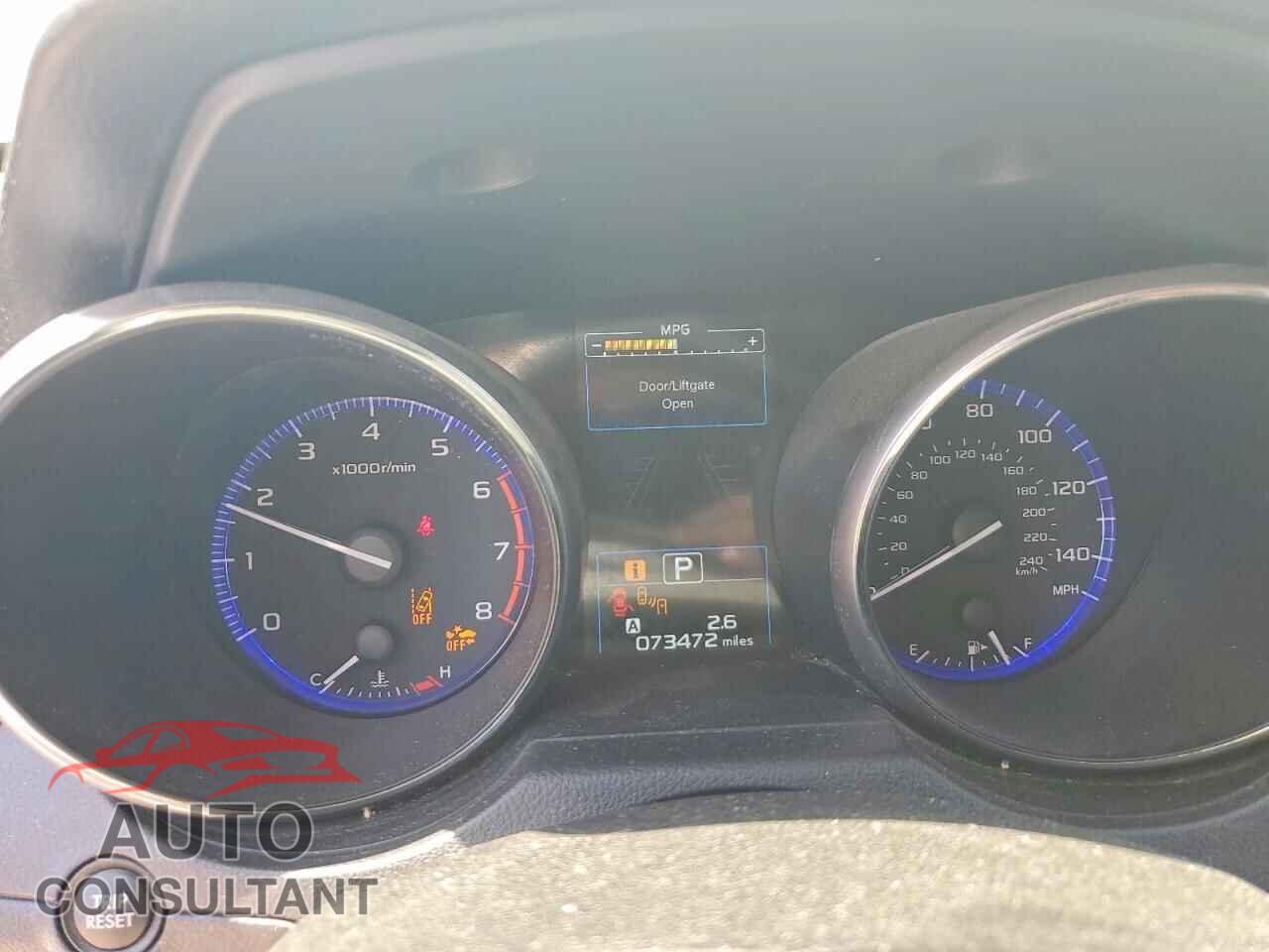 SUBARU OUTBACK 2017 - 4S4BSAHC8H3315870