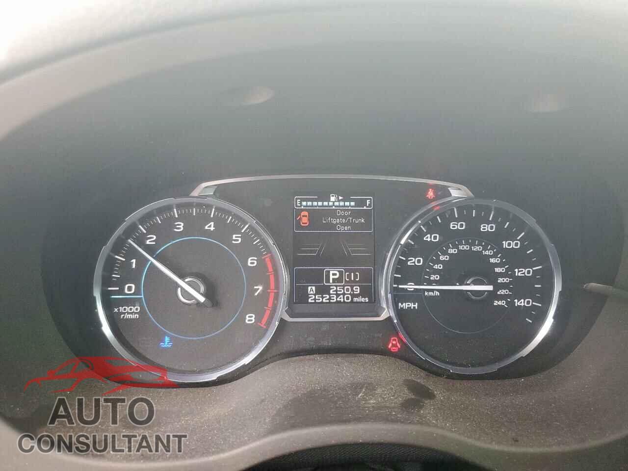 SUBARU FORESTER 2017 - JF2SJGWC8HH509672