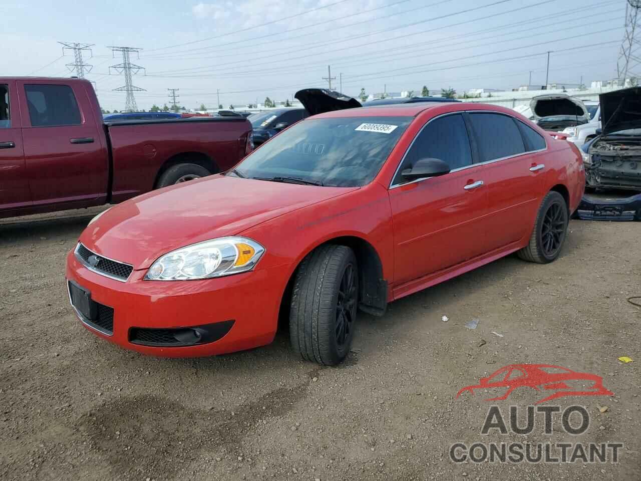 CHEVROLET IMPALA 2012 - 2G1WC5E38C1216567