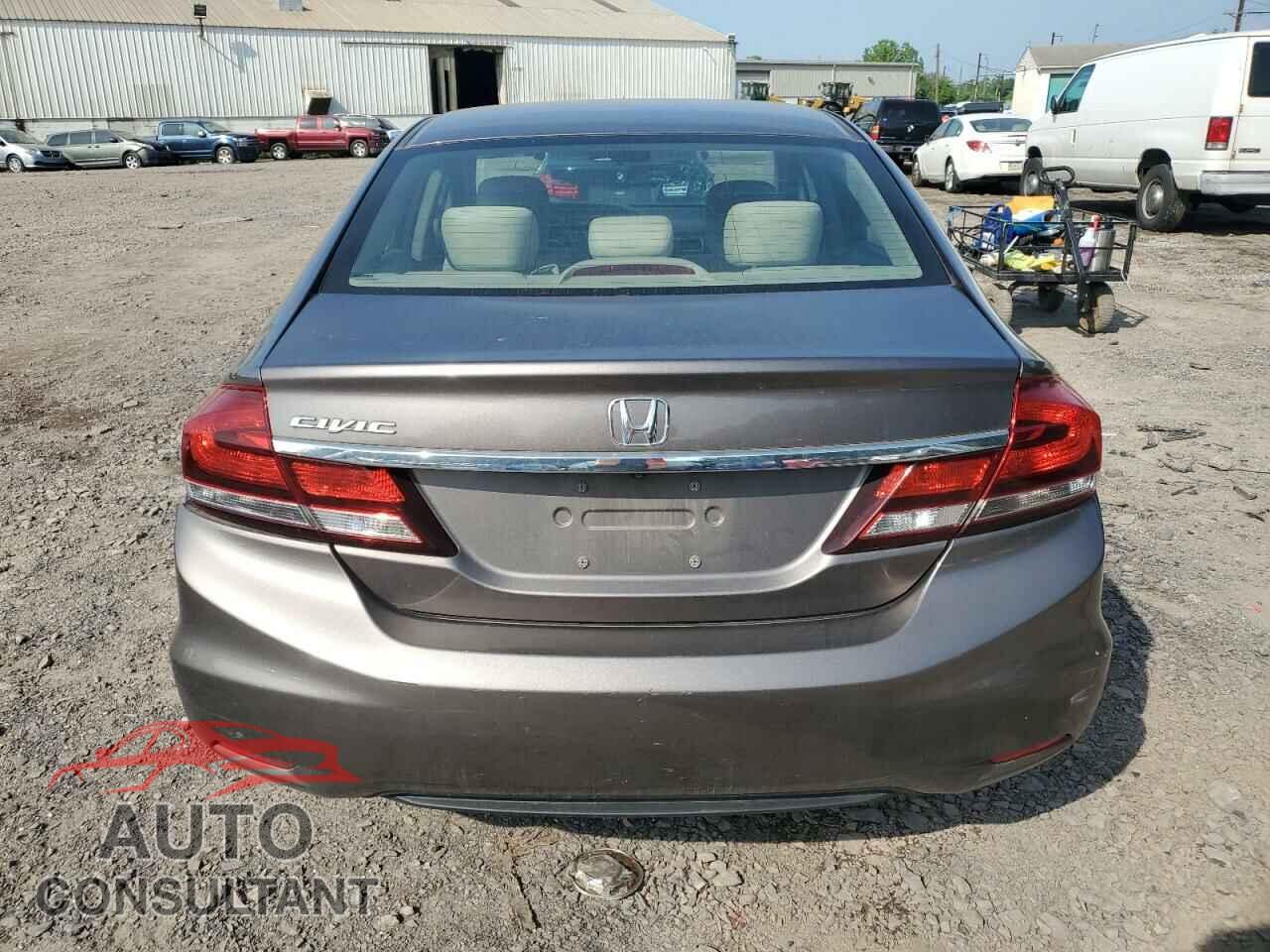 HONDA CIVIC 2013 - 19XFB2F80DE287429