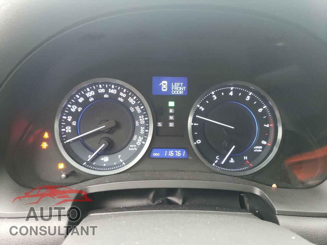 LEXUS IS 2011 - JTHCF5C29B5045464