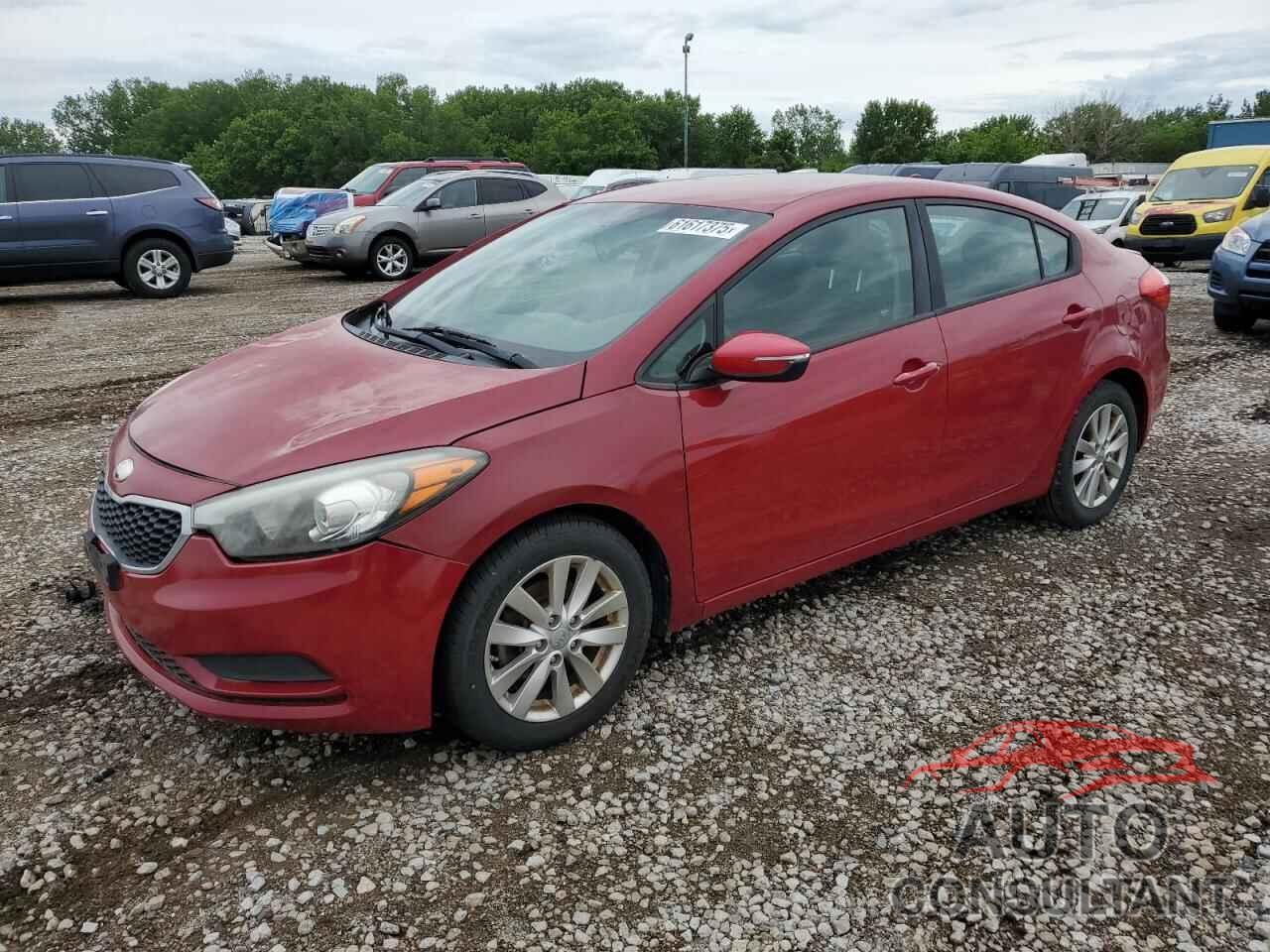 KIA FORTE 2014 - KNAFX4A62E5123466