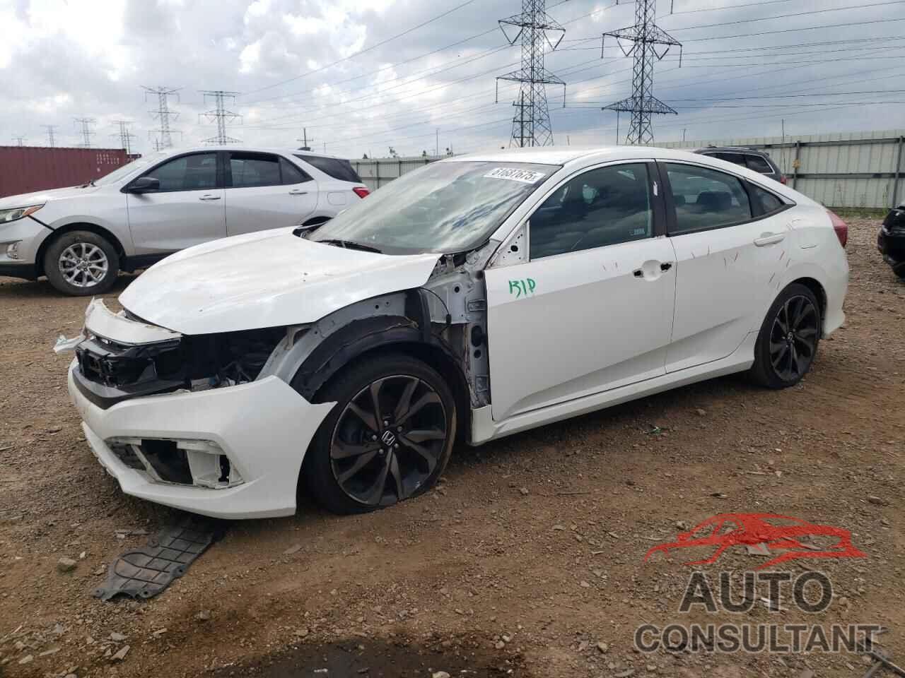 HONDA CIVIC 2021 - 2HGFC2F82MH504434