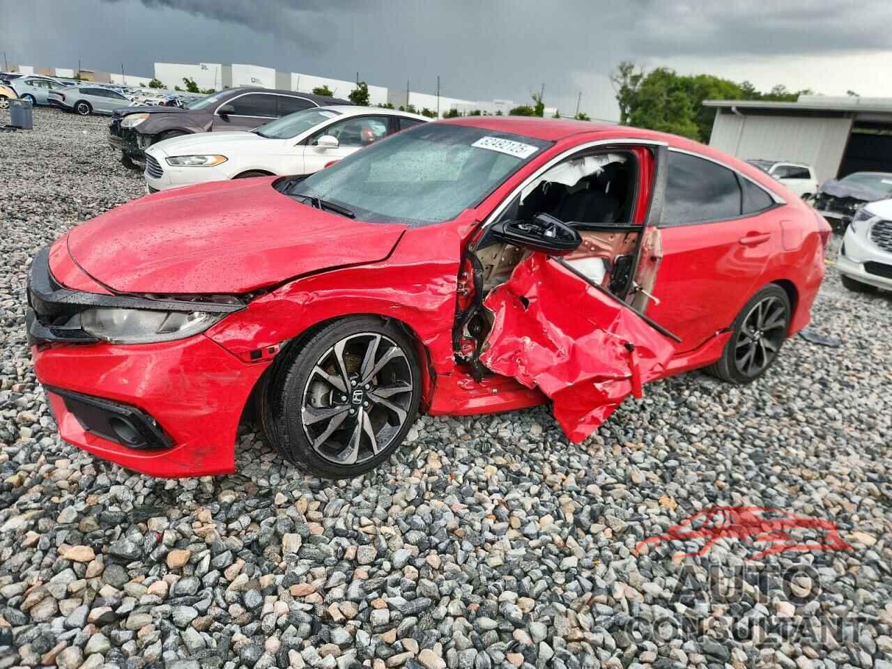 HONDA CIVIC 2019 - 2HGFC2F81KH568011
