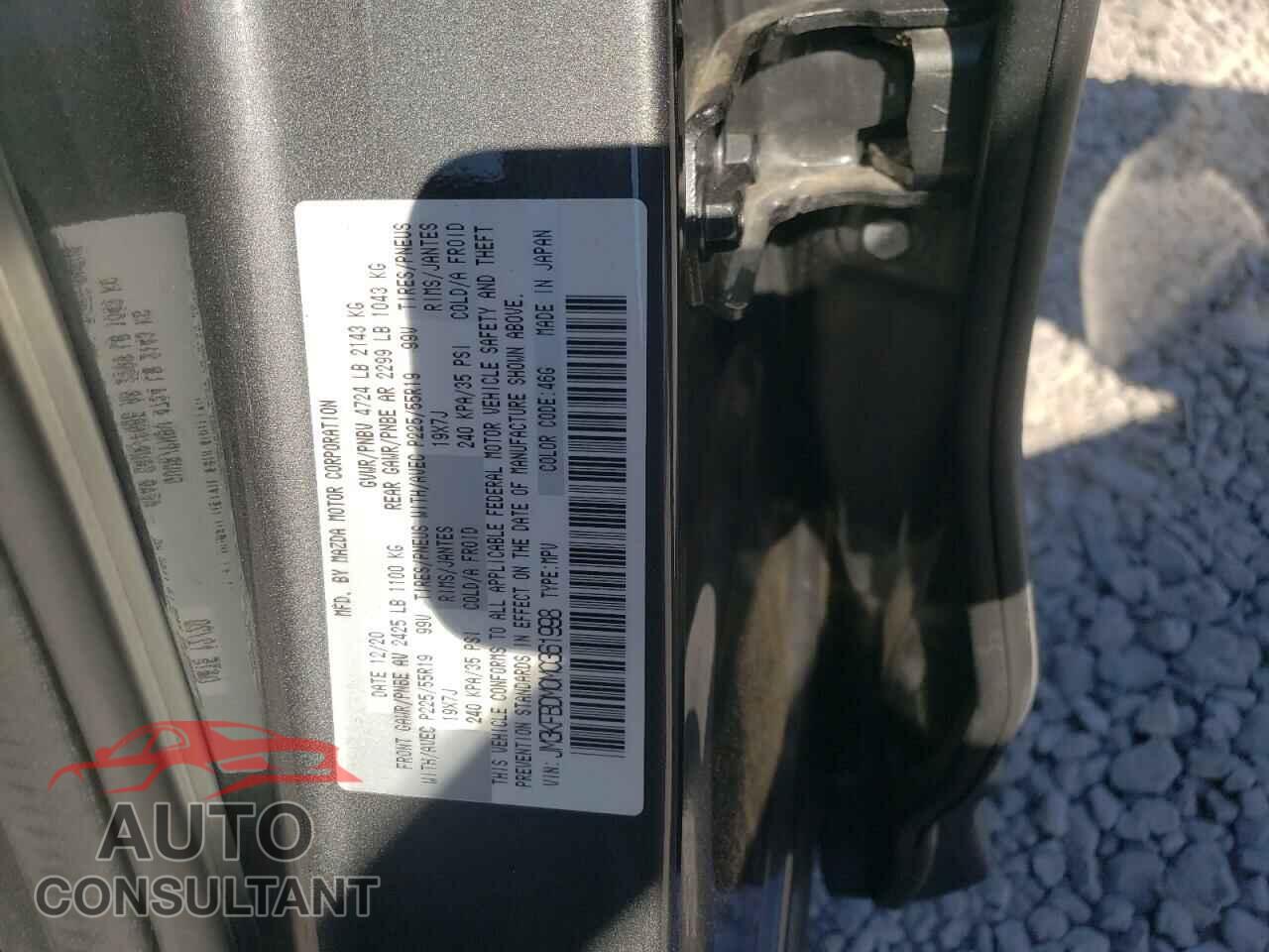 MAZDA CX-5 2021 - JM3KFBDM0M0361998