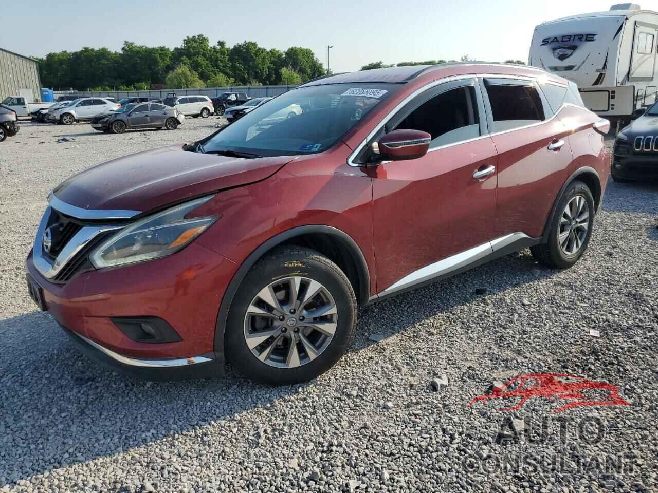 NISSAN MURANO 2018 - 5N1AZ2MH0JN120998