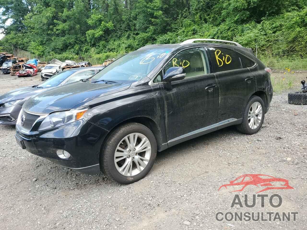 LEXUS RX450 2012 - JTJBC1BA6C2048863