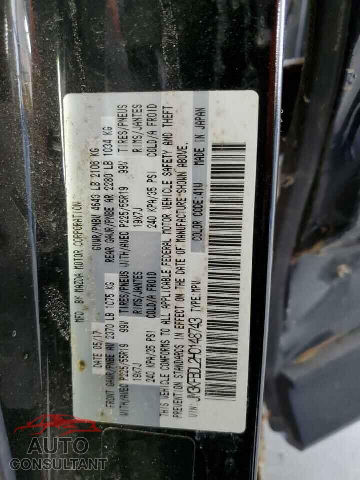 MAZDA CX-5 2017 - JM3KFBDL2H0148743