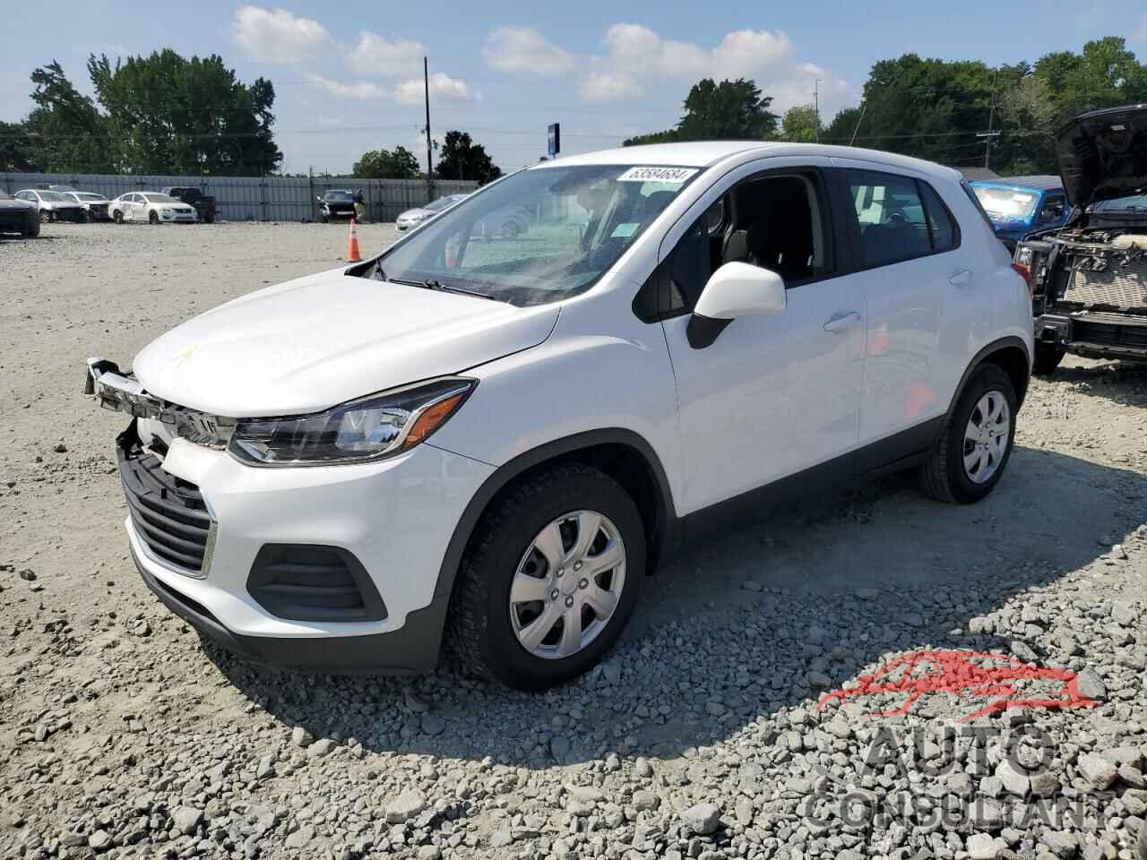 CHEVROLET TRAX 2017 - 3GNCJKSB7HL205616