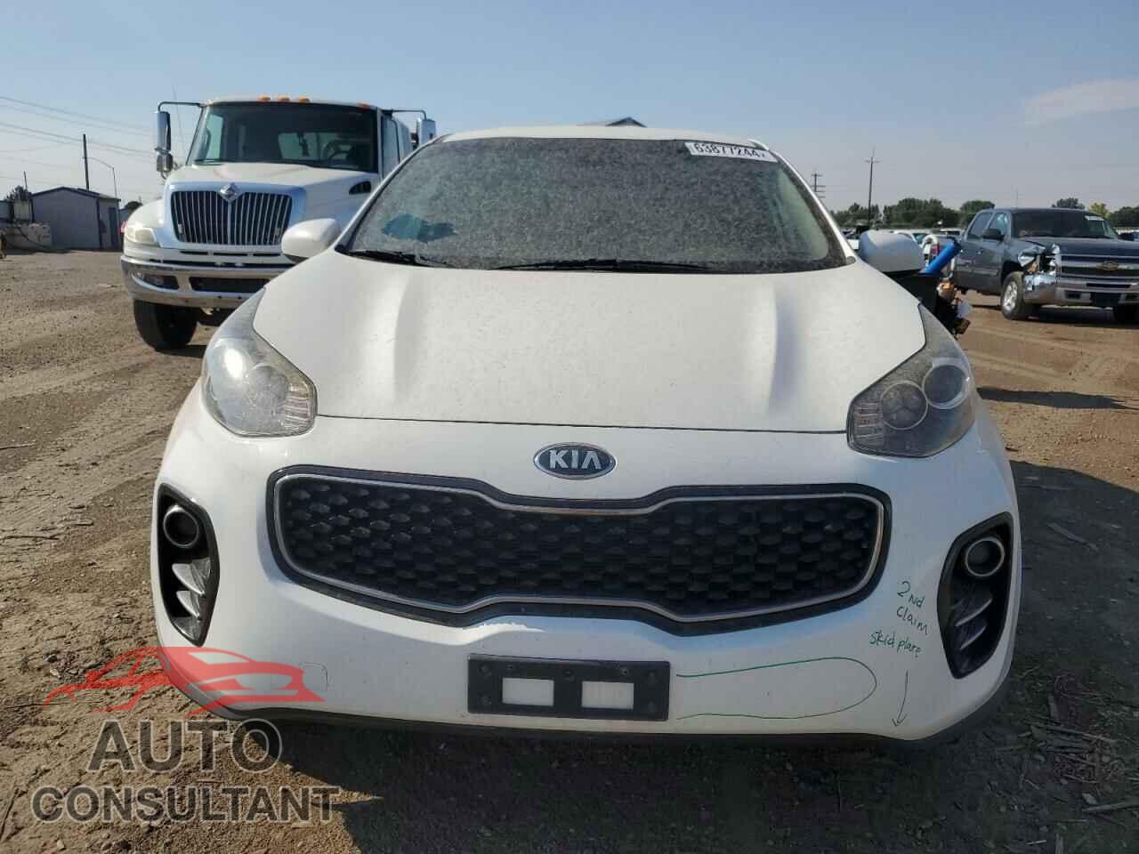 KIA SPORTAGE 2017 - KNDPMCAC2H7155472