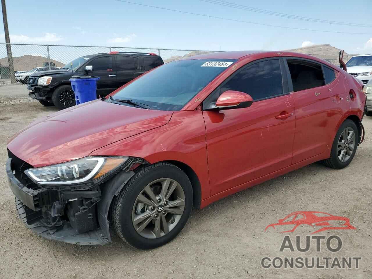 HYUNDAI ELANTRA 2018 - 5NPD84LF0JH324667