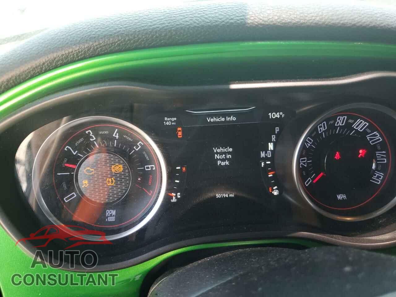 DODGE CHALLENGER 2019 - 2C3CDZAG0KH672175