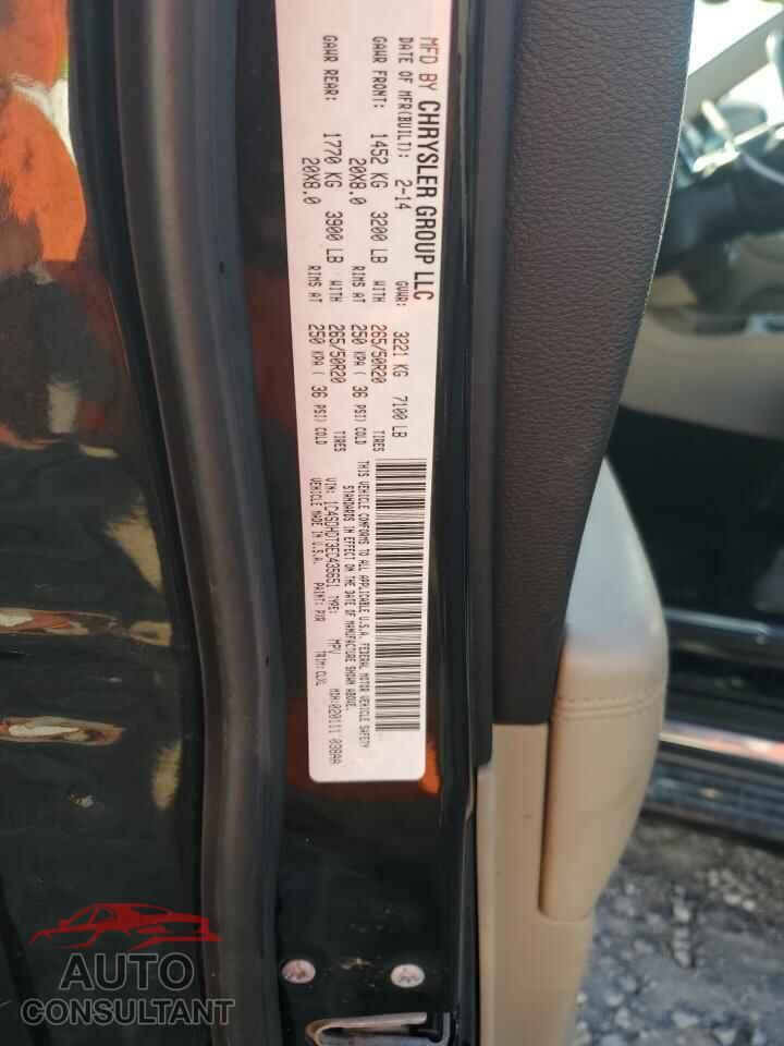DODGE DURANGO 2014 - 1C4SDHDT3EC435651
