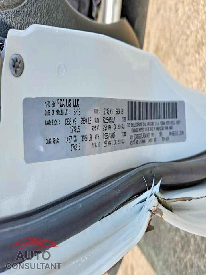 DODGE CARAVAN 2018 - 2C4RDGEG5JR341069