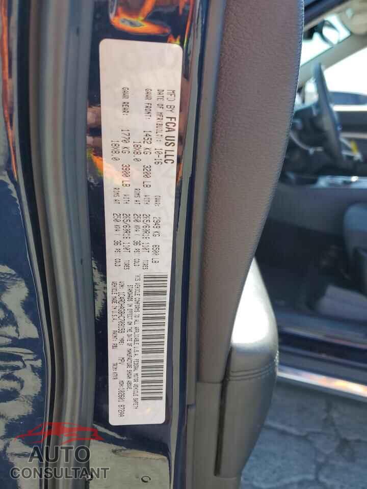 DODGE DURANGO 2017 - 1C4RDHAG8HC709159