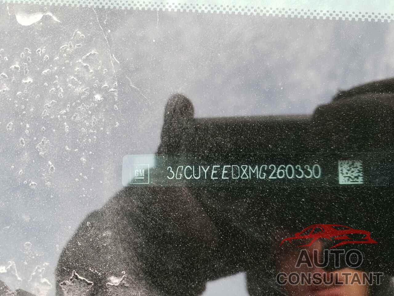 CHEVROLET SILVERADO 2021 - 3GCUYEED8MG260330