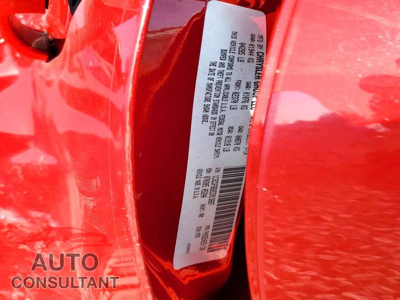 DODGE DART 2014 - 1C3CDFBB2ED913687