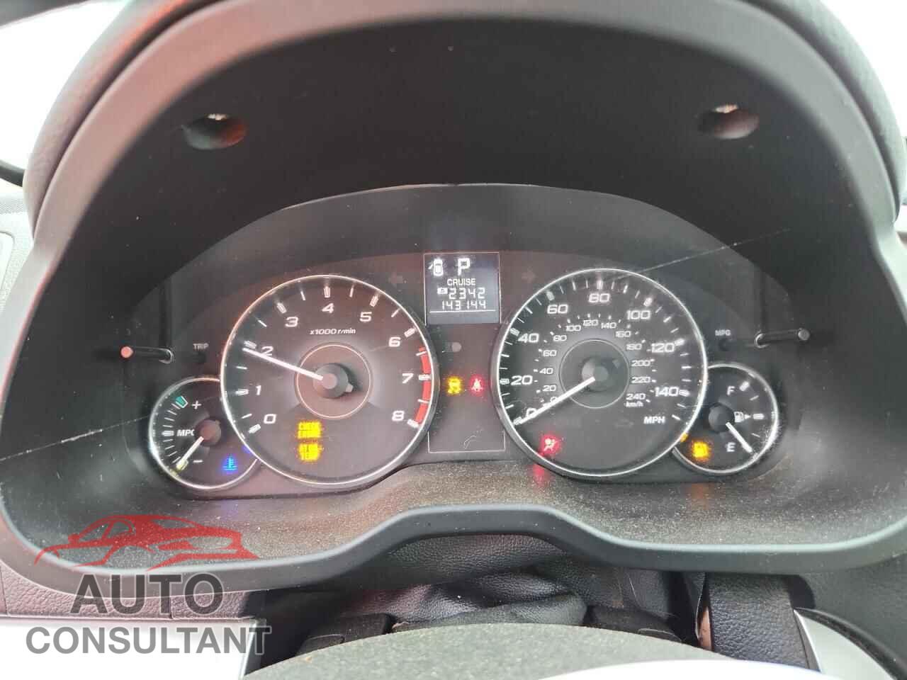 SUBARU OUTBACK 2012 - 4S4BRBGC8C3231561