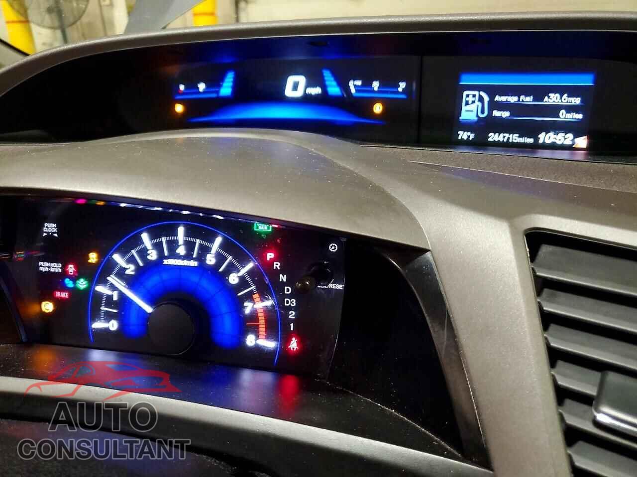 HONDA CIVIC 2012 - 2HGFB2F91CH592676