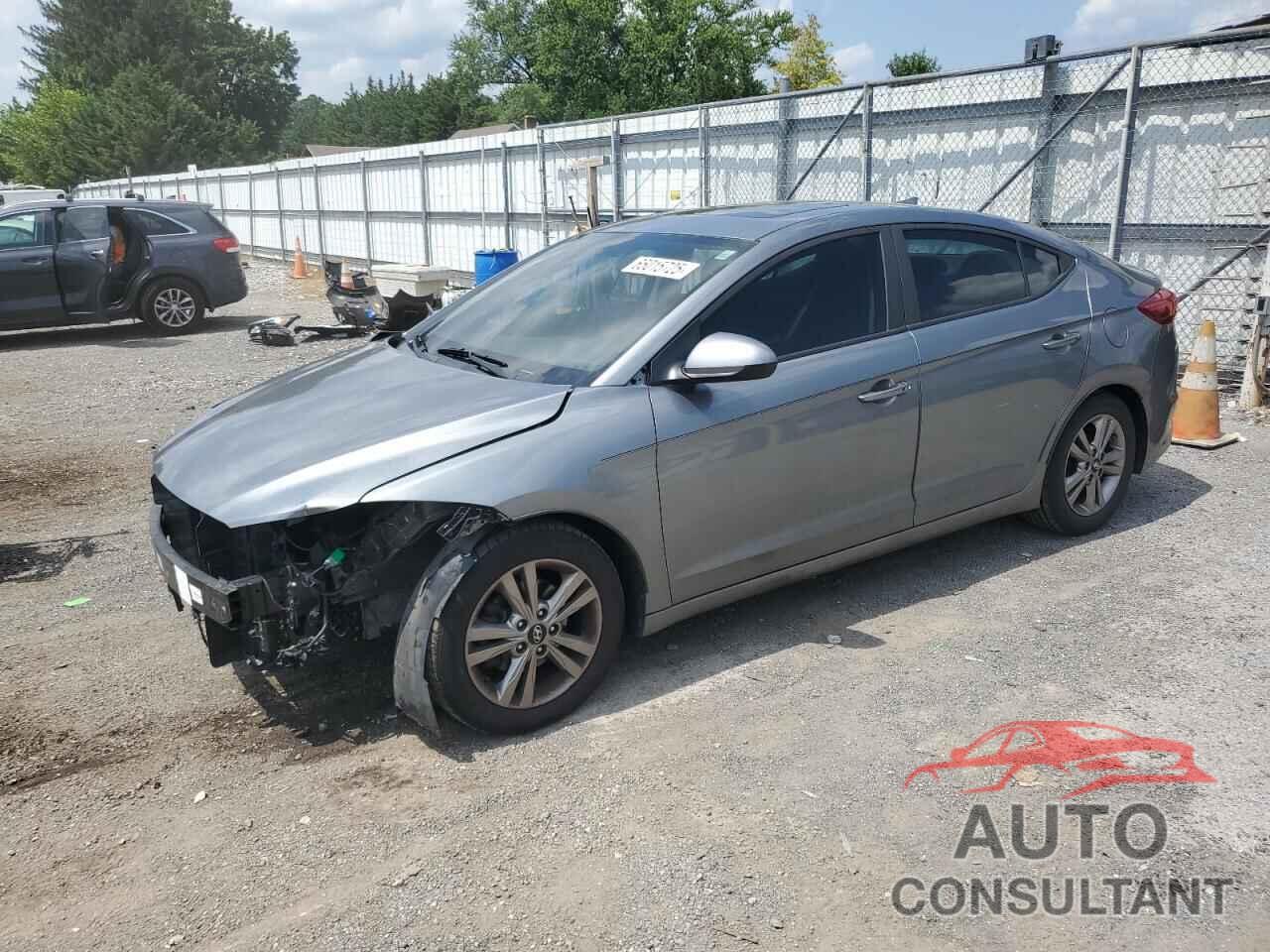 HYUNDAI ELANTRA 2017 - KMHD84LF3HU379965