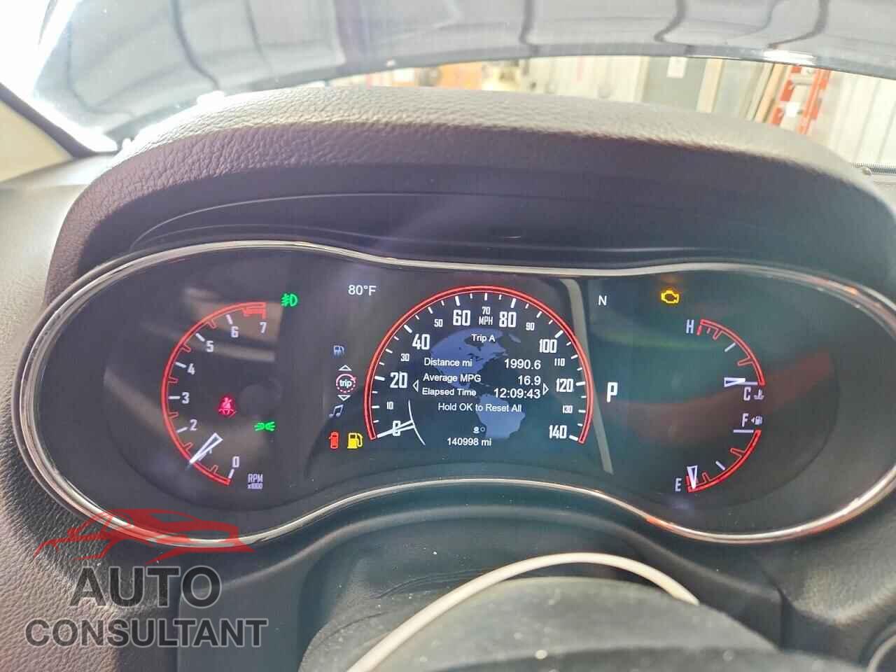 DODGE DURANGO 2014 - 1C4RDJAG1EC591815