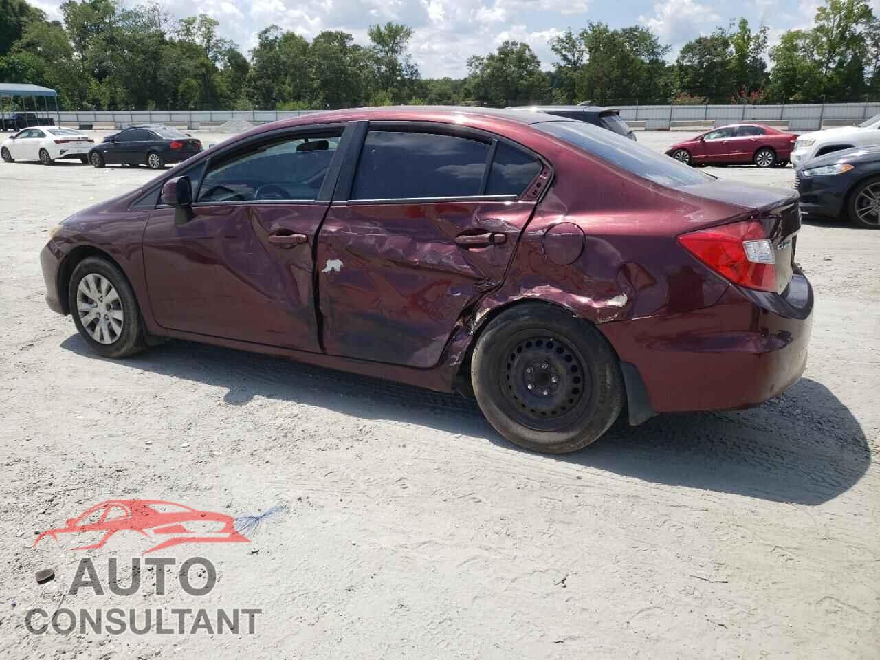 HONDA CIVIC 2012 - 19XFB2F56CE095064