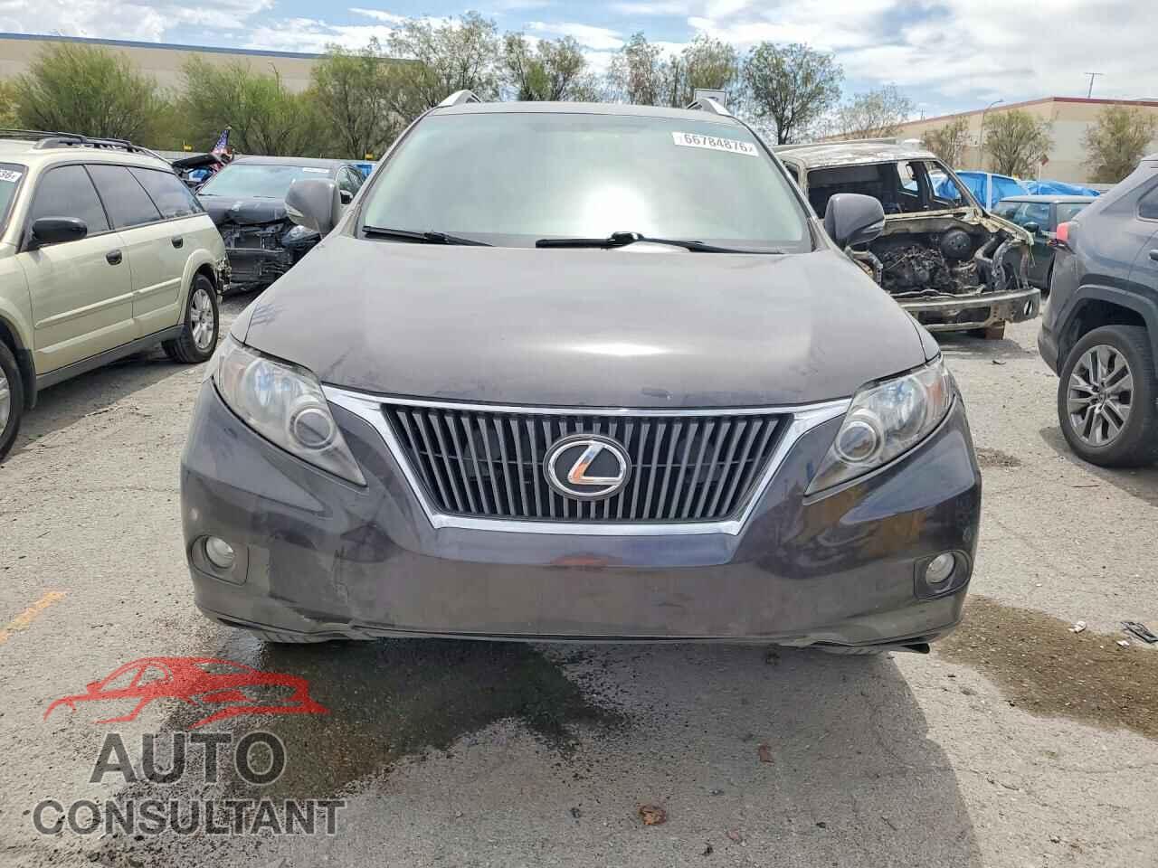 LEXUS RX350 2010 - 2T2BK1BAXAC021729