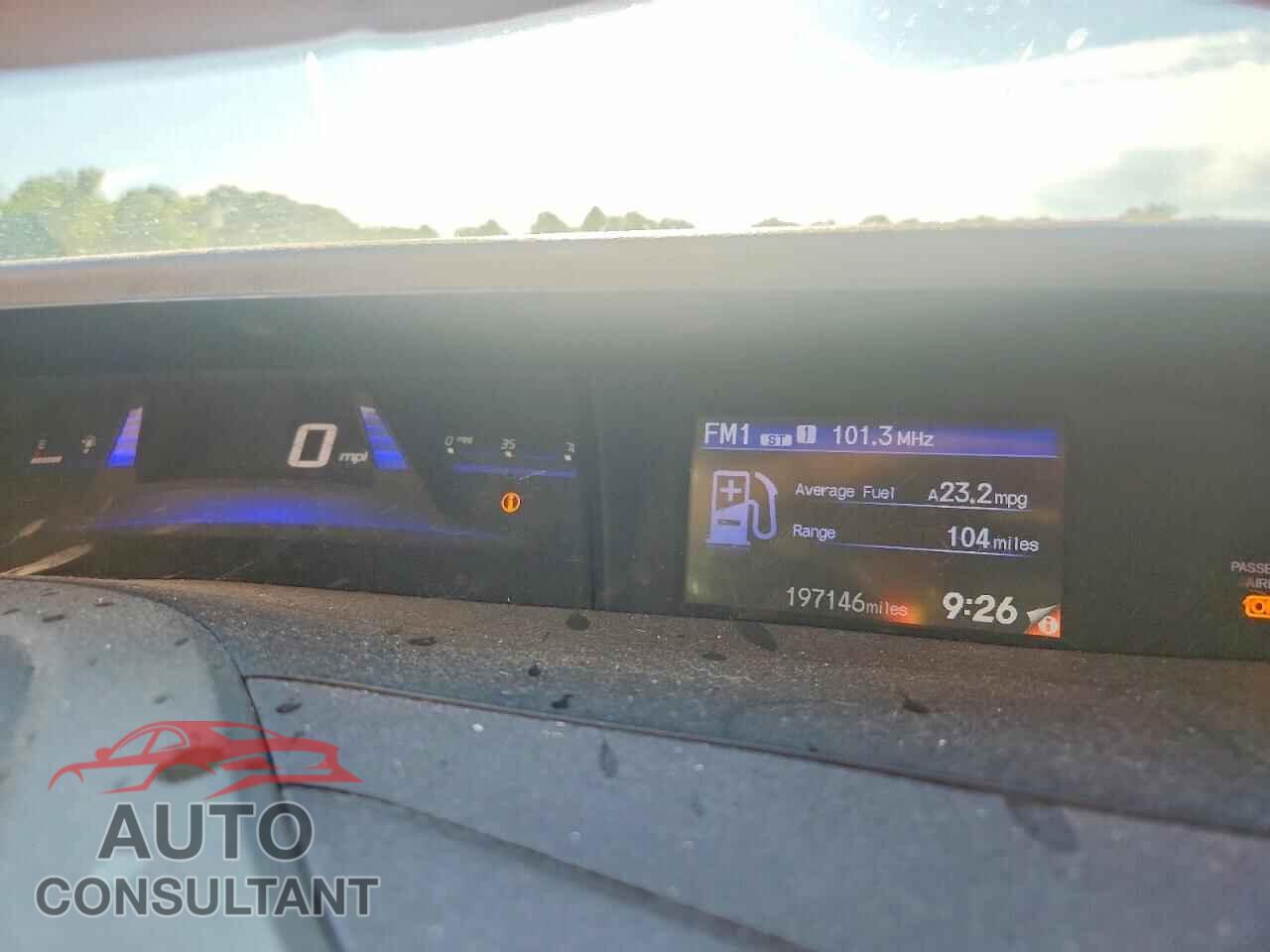 HONDA CIVIC 2012 - 2HGFB2F52CH306587