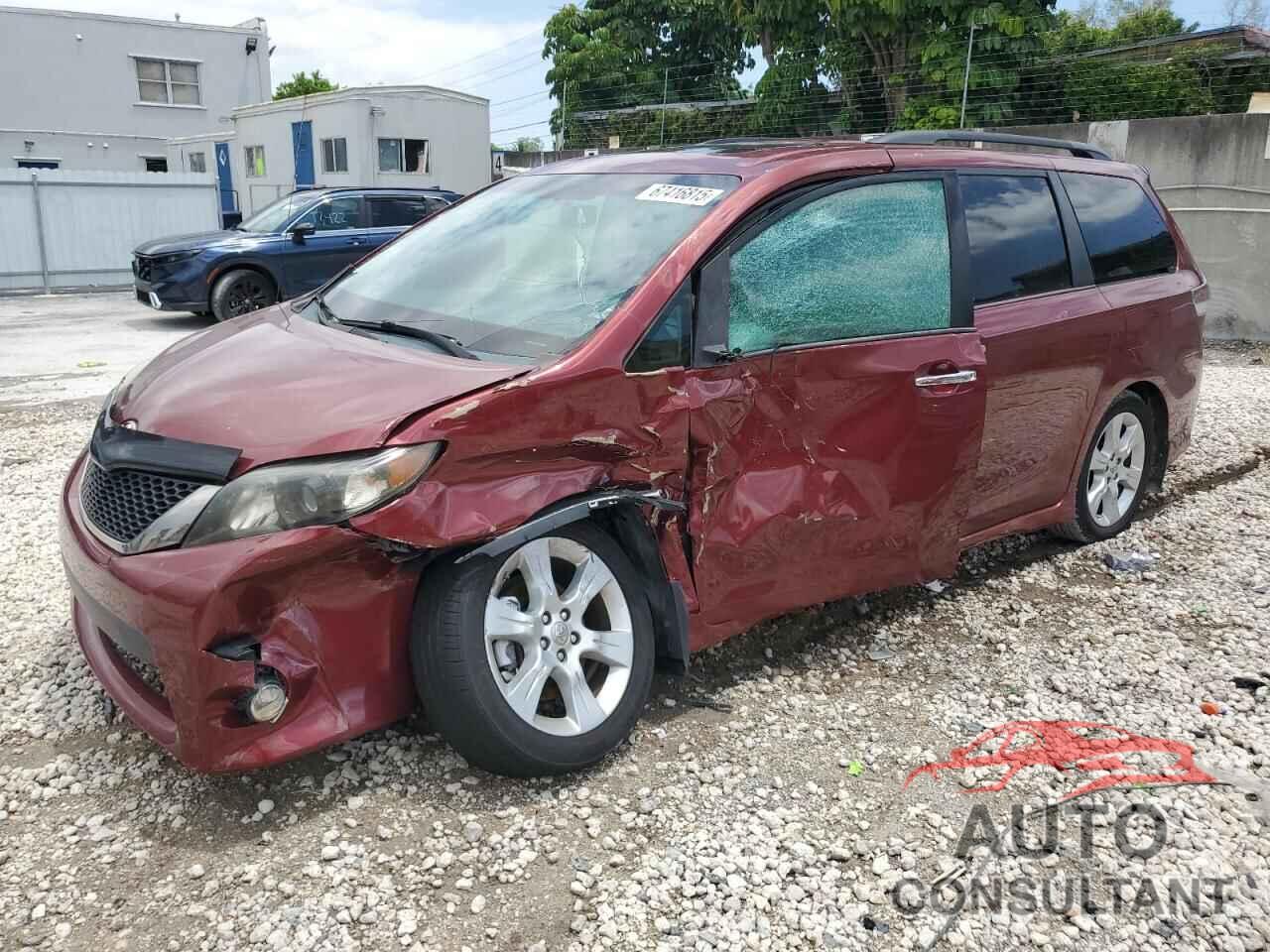 TOYOTA SIENNA 2013 - 5TDXK3DC2DS380590