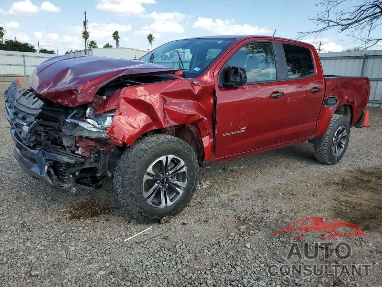 CHEVROLET COLORADO 2021 - 1GCGSDEN8M1222192