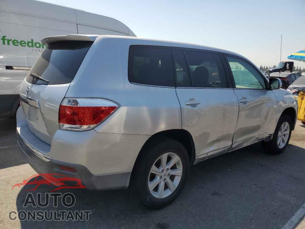 TOYOTA HIGHLANDER 2012 - 5TDZA3EH4CS020533