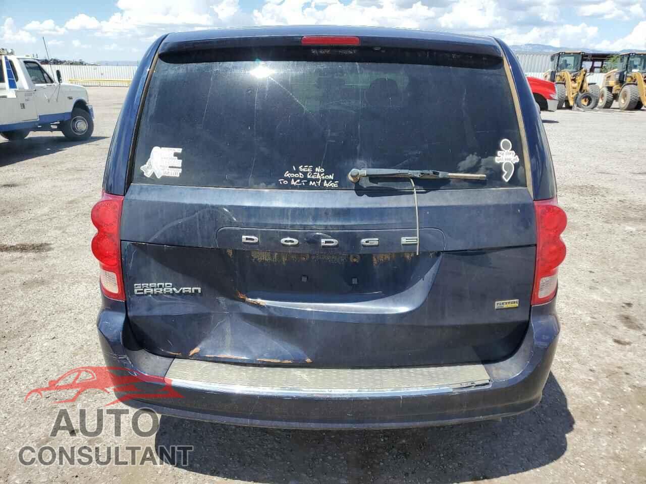 DODGE CARAVAN 2013 - 2C4RDGBG2DR584881