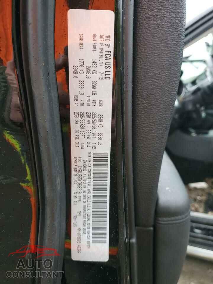 DODGE DURANGO 2019 - 1C4RDJEG5KC836718