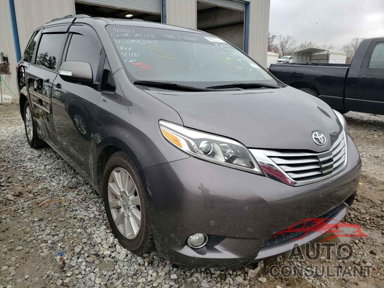 TOYOTA SIENNA 2017 - 5TDYZ3DC1HS806243