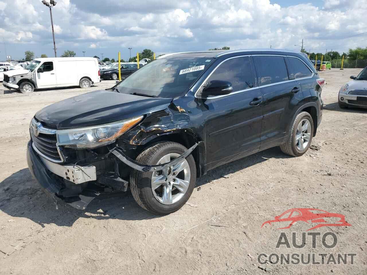 TOYOTA HIGHLANDER 2015 - 5TDDKRFH1FS128010