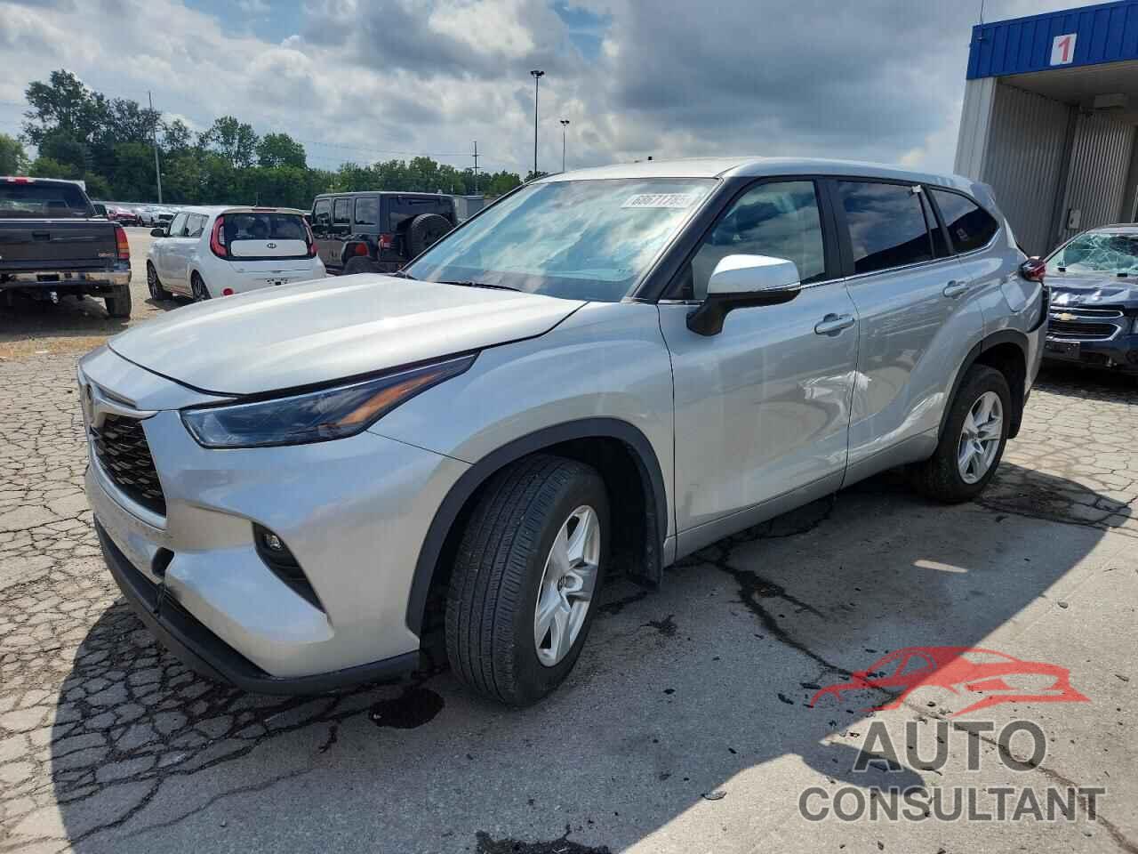 TOYOTA HIGHLANDER 2023 - 5TDKDRBH9PS018136