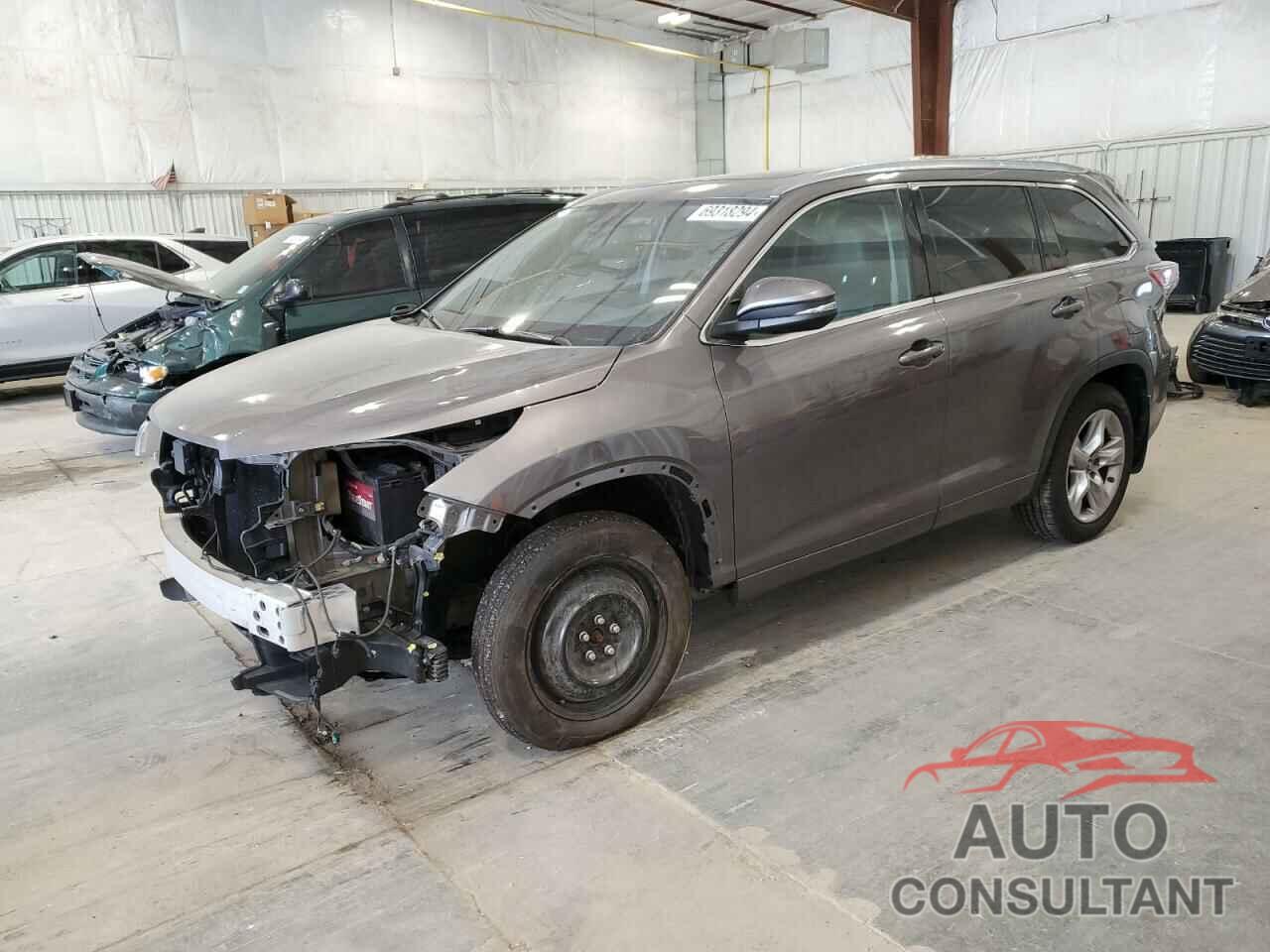 TOYOTA HIGHLANDER 2016 - 5TDDKRFH9GS294888