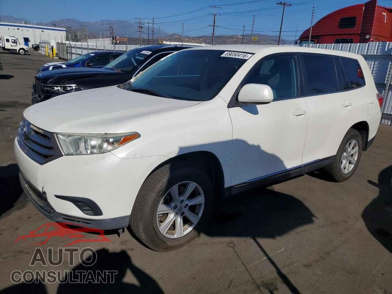 TOYOTA HIGHLANDER 2013 - 5TDZA3EH8DS036381