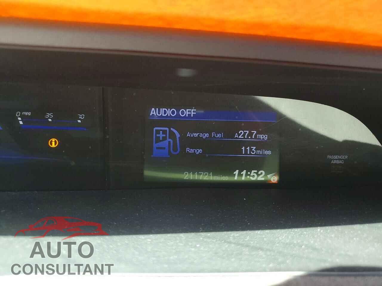 HONDA CIVIC 2012 - 2HGFB2F50CH595842