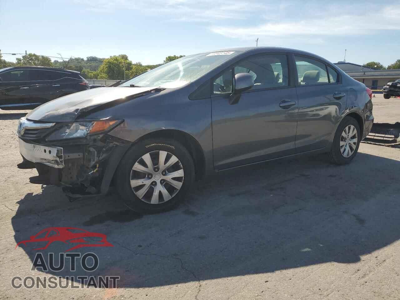 HONDA CIVIC 2012 - 19XFB2F50CE087123