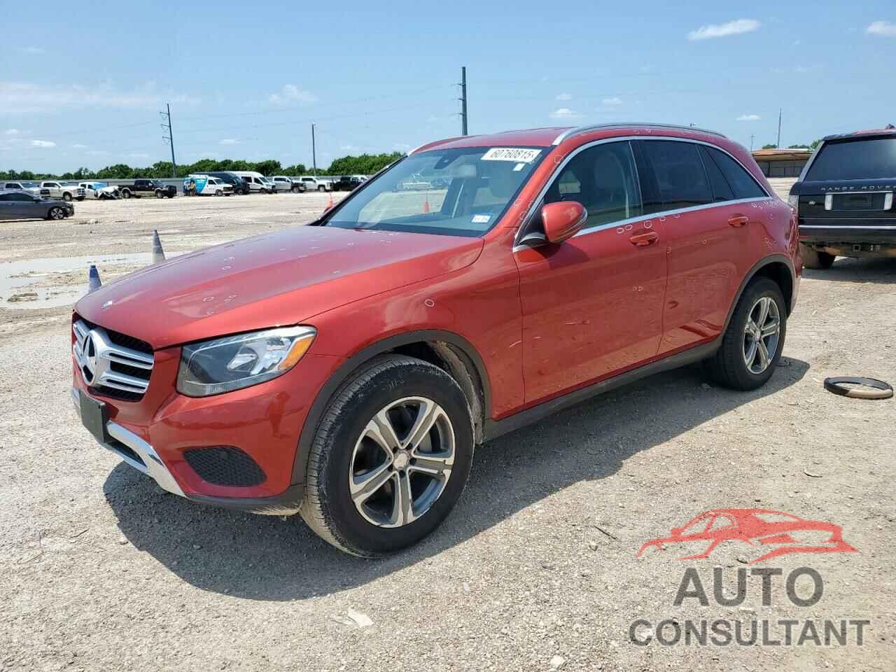 MERCEDES-BENZ GLC-CLASS 2016 - WDC0G4JBXGF093047