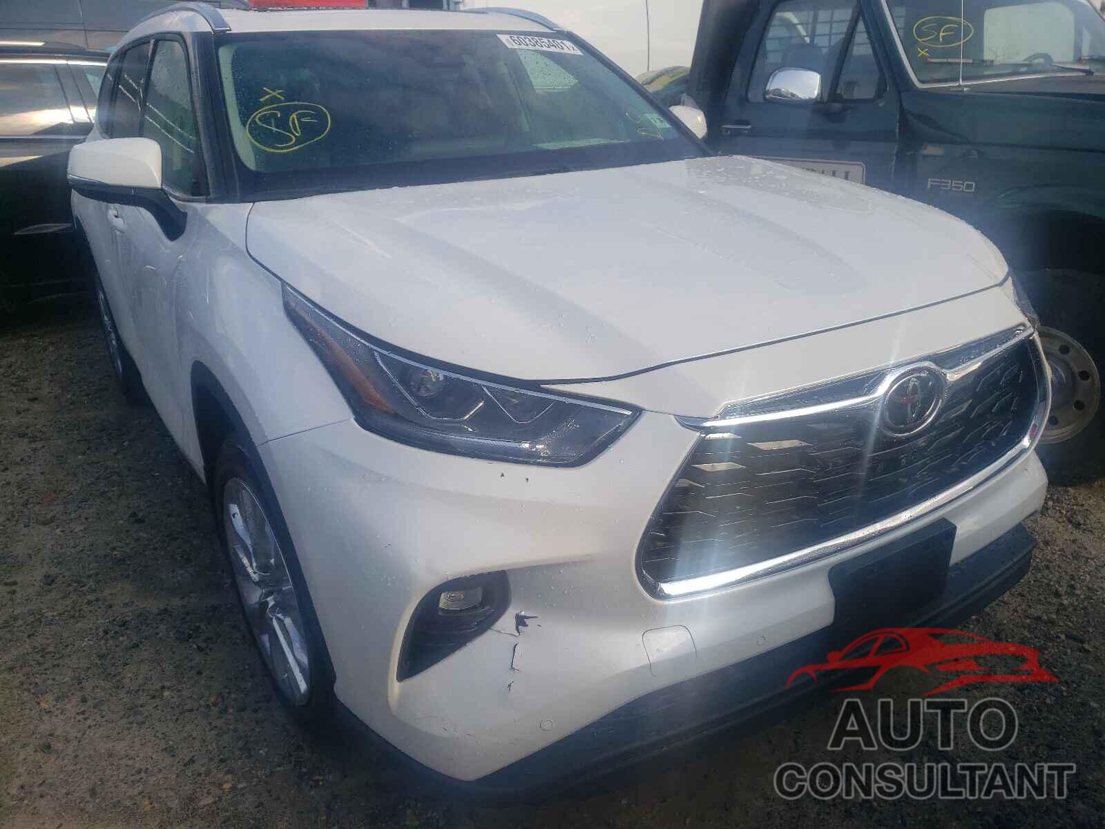 TOYOTA HIGHLANDER 2021 - 5TDDZRBH6MS141298
