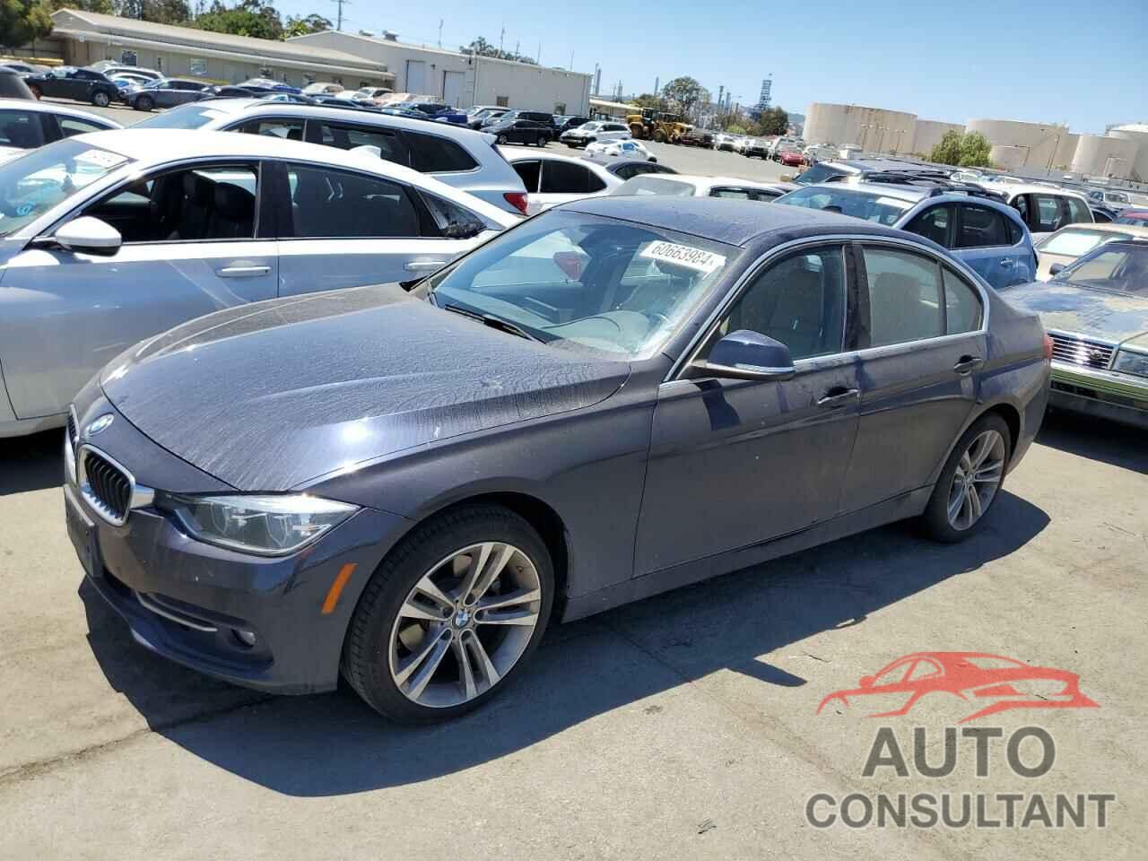 BMW 3 SERIES 2017 - WBA8B9G39HNU52199