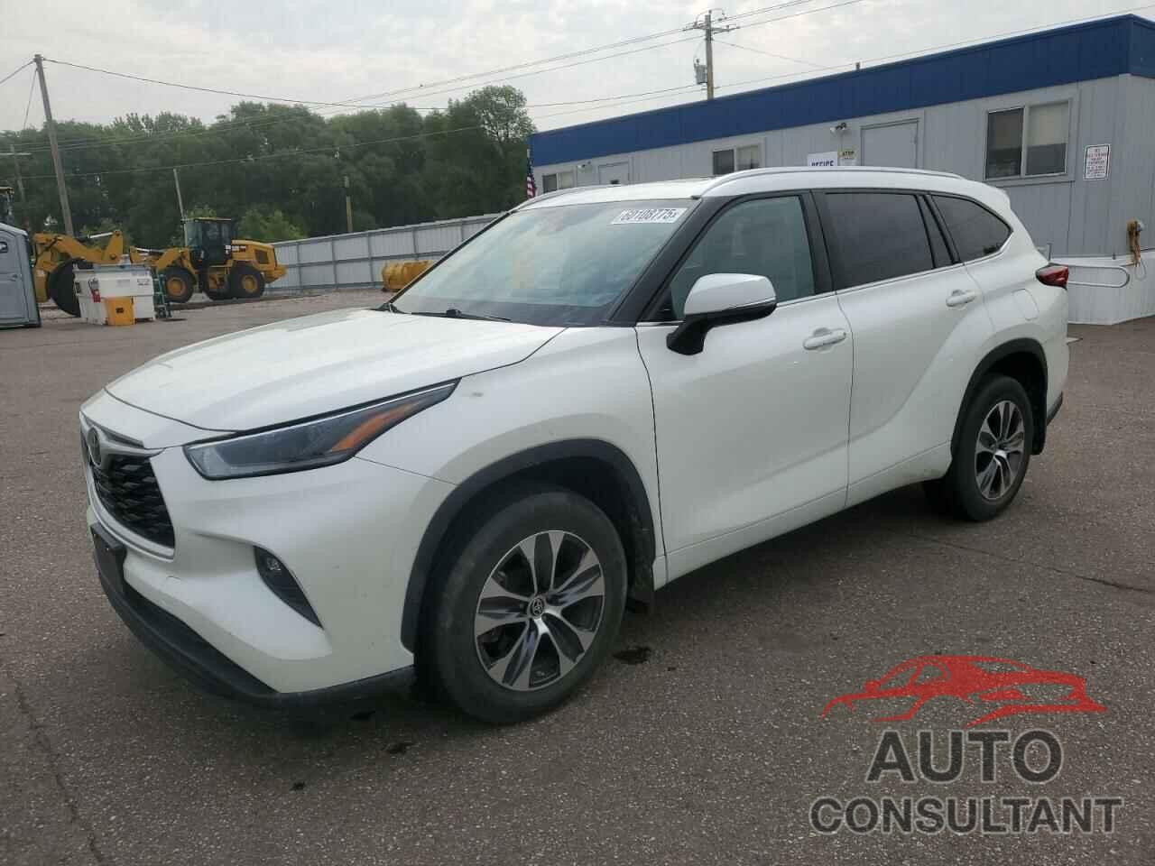TOYOTA HIGHLANDER 2021 - 5TDGZRBH6MS526535