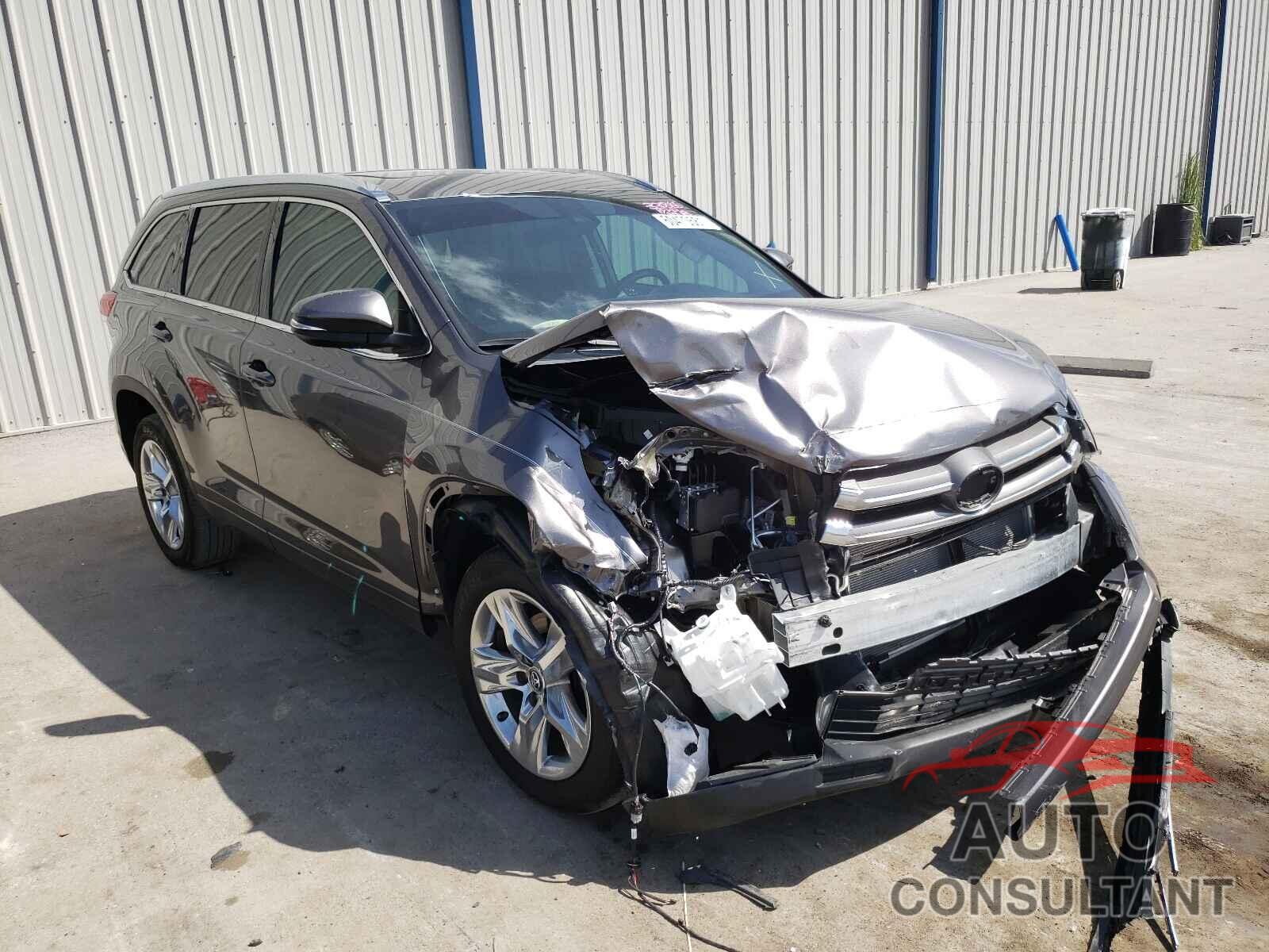TOYOTA HIGHLANDER 2019 - 5TDYZRFH1KS295538