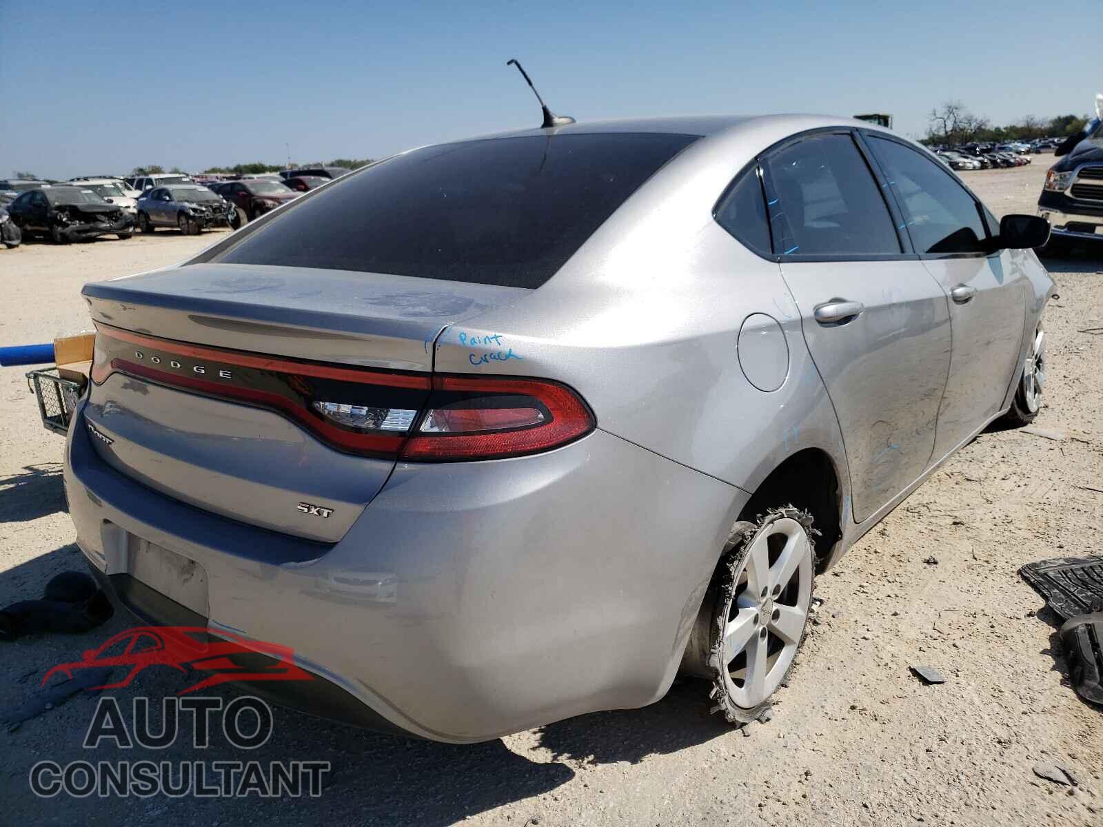 DODGE DART 2016 - 1C3CDFBB5GD593221