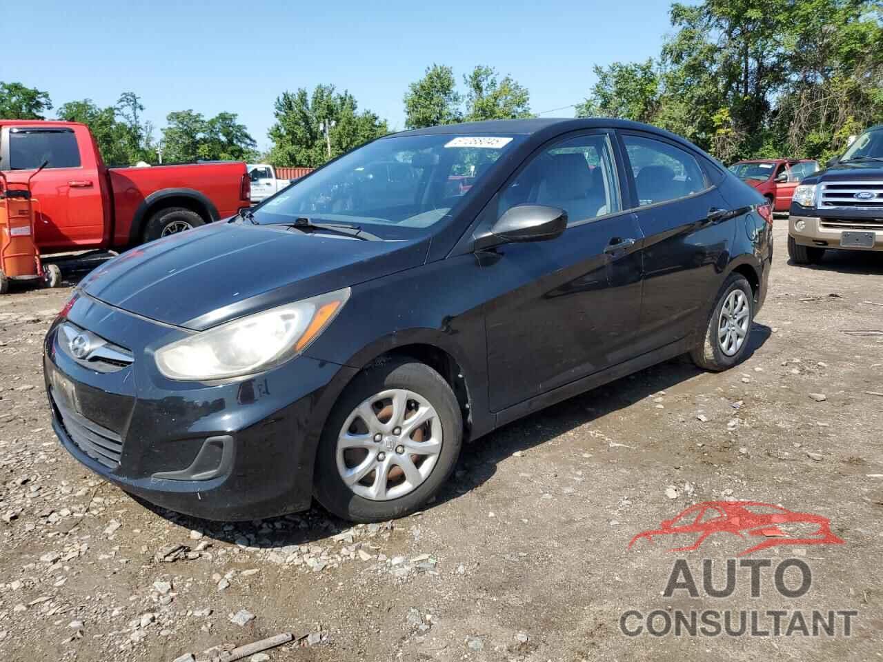 HYUNDAI ACCENT 2013 - KMHCT4AE0DU445306